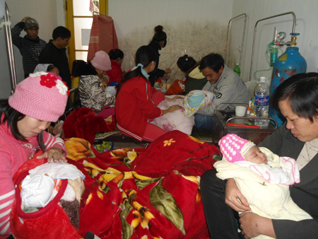 Hưng Yên Trẻ em nhập viện tăng, học sinh nghỉ học vì trời giá rét